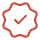 Icono check calidad